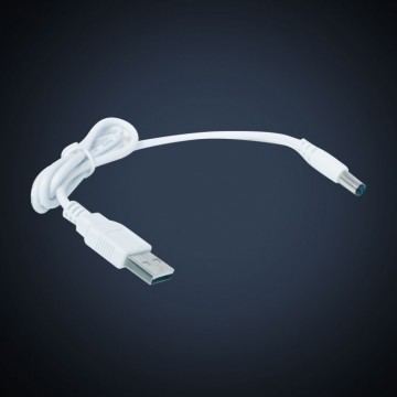 Lacte USB Power Cable 2.1MM 65CM L