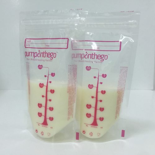 POTG Breast Milk Storage Plastic 7oz 25pcs