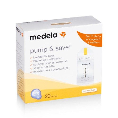 Medela Pump & Save Milk Bags (20pcs)