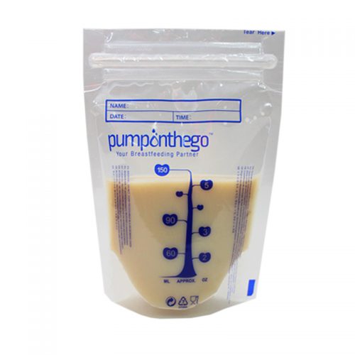 POTG Breast Milk Storage Plastic 5oz 25pcs