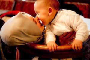 Mother and baby